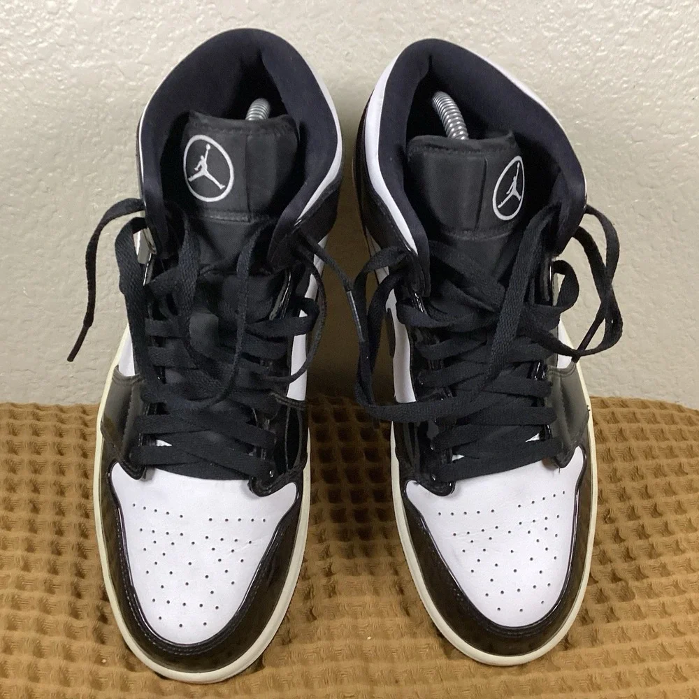 Nike Air Jordan 1 Retro Mens Size 10 Mid All-Star 2021 Black White DD1649-001